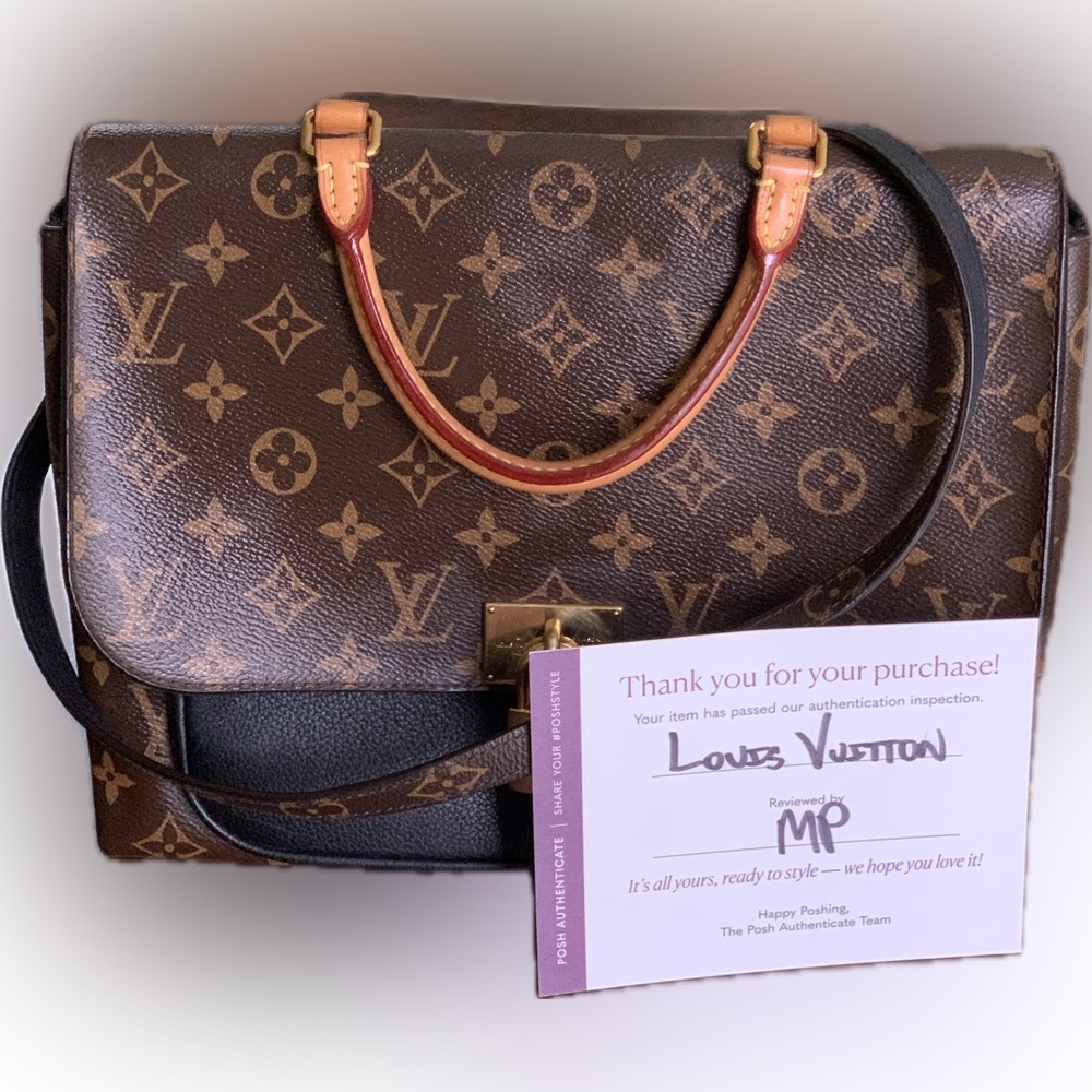 Louis Vuitton Monogram Canvas And Leather Marignan Messenger Shoulder/Hand Bag
